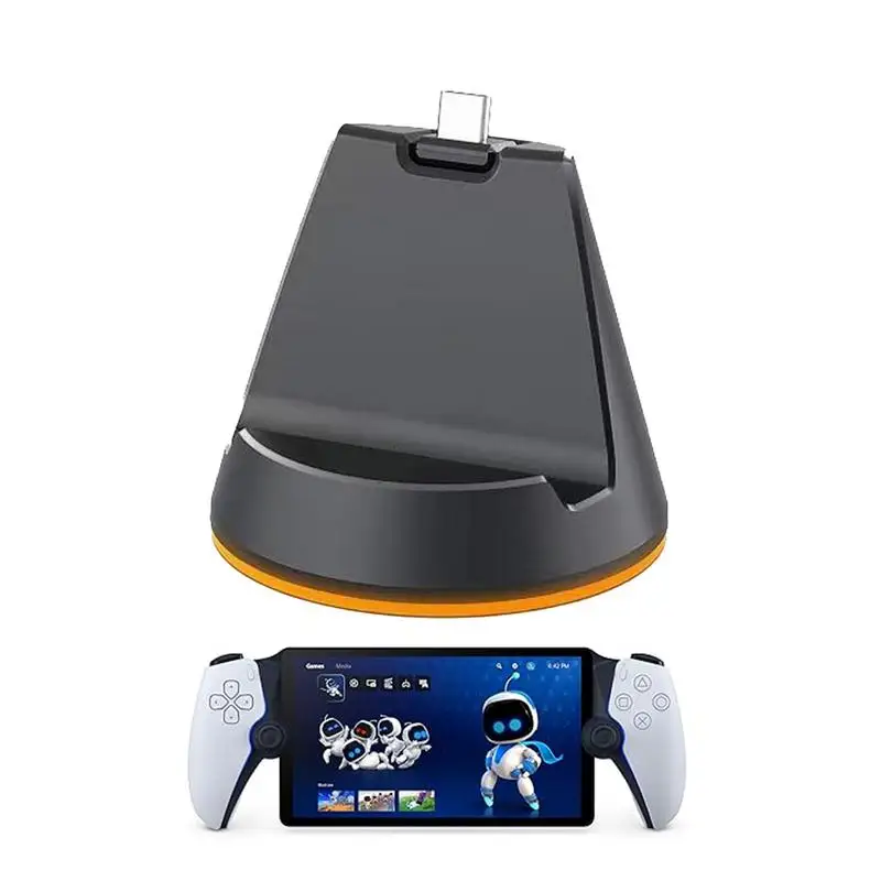 

Зарядная база с Type C для игровой консоли PlayStation port,, портативное зарядное устройство, док-станция для PS port, игровые аксессуары