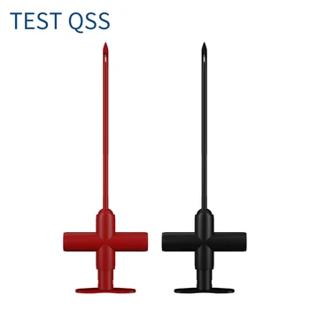 QSS 절연 펑크 프로브 와이어 피어싱 테스트 후크 클립 용수철 도구, 자동차 진단 테스터 도구, Q.30022