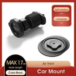 Universal Car Phone Holder - Adjustable Mobile Stand & Vent Mount (L076)
