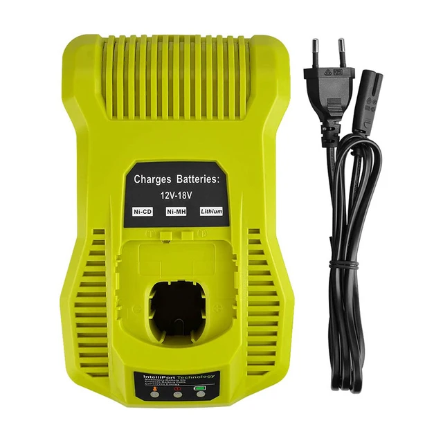 for Ryobi Battery P117 3A Li-ion And Ni-MH/NI-CD Rechargeable Battery  Charger for Ryobi 12-18V Battery P100 P103 P107 P108 BPL1820 BPP1820 EU  Plug