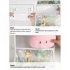 Multifunctional Fabric Hanging Bag Forest Animal Style Door Hanging Storage Room Storage Hanging Storage Cabinet Large Capacity 6