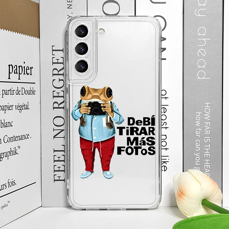 Bad Bunny DTMF Clear Soft Phone Case