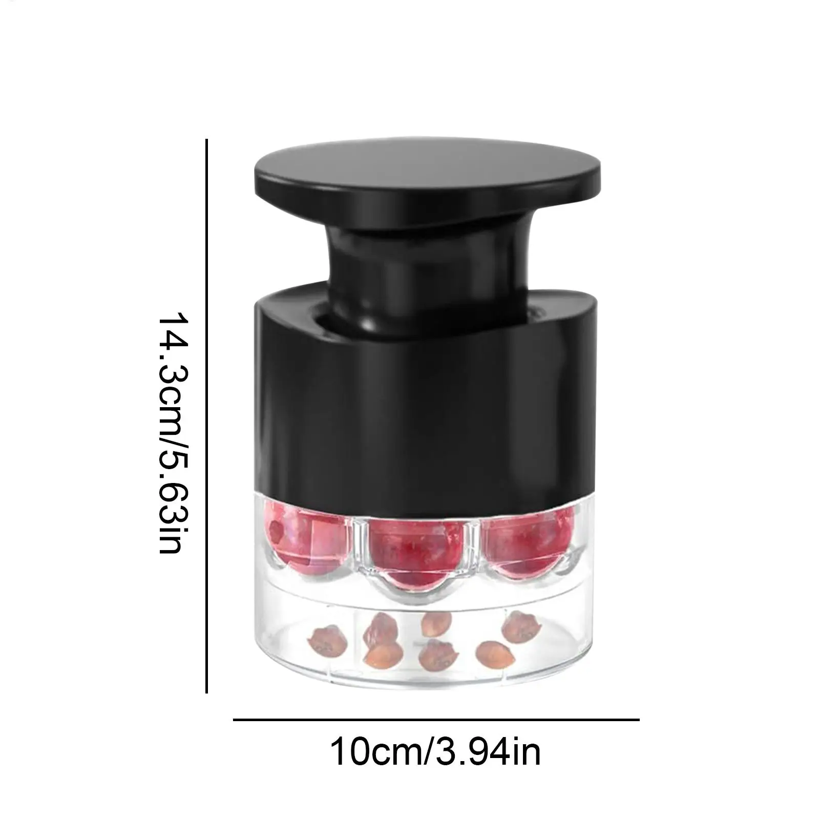 Cherry Corer Multiple 7 Holes cherry pitter Fruit Core Remover For Cherry Multifunction Pitting Aid Portable Kitchen Gadget