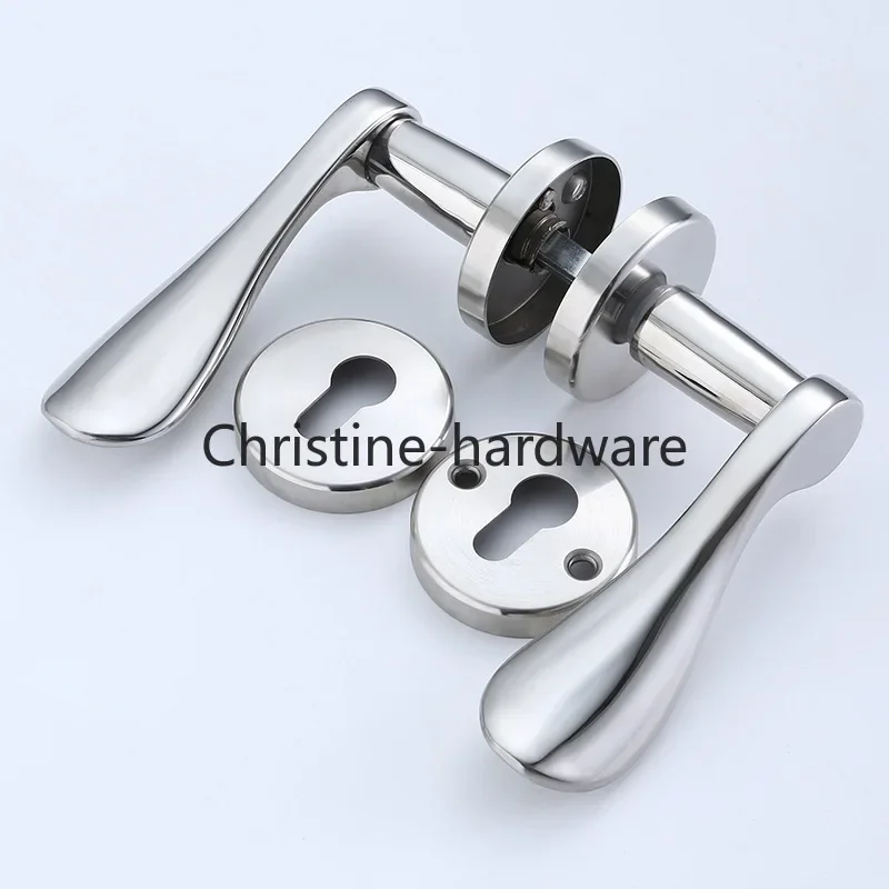 quarto split lock handle hardware door handles para portas interiores 1set 01