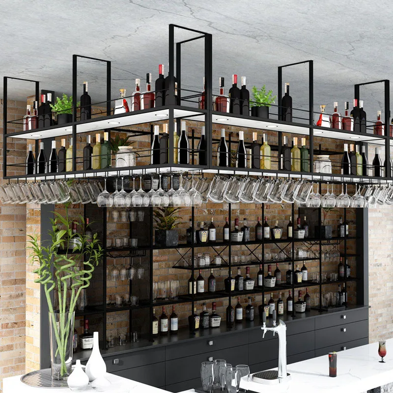 Mobile Da Bar Di Lusso Nordic Drink Handle Art Vintage Vertical Ideas Rail Square Narrow Wine Rack Mobile Mobiletto Modern Furniture