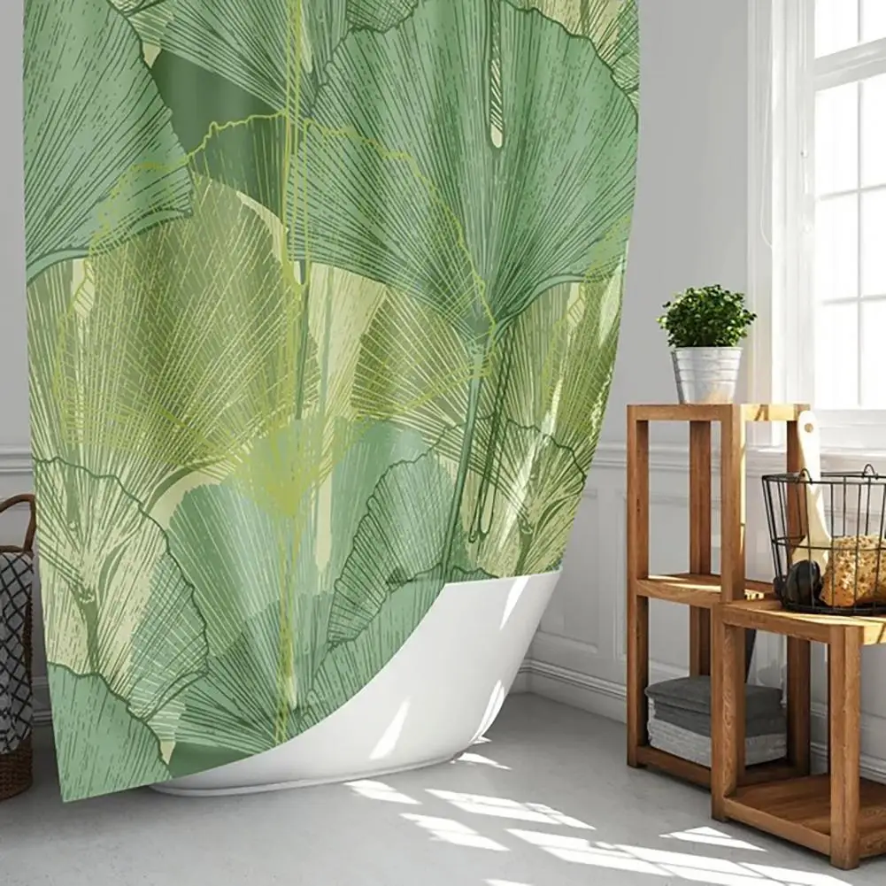 DelicateEnvironmentallyFriendlyShowerCurtainRustproofMoisture