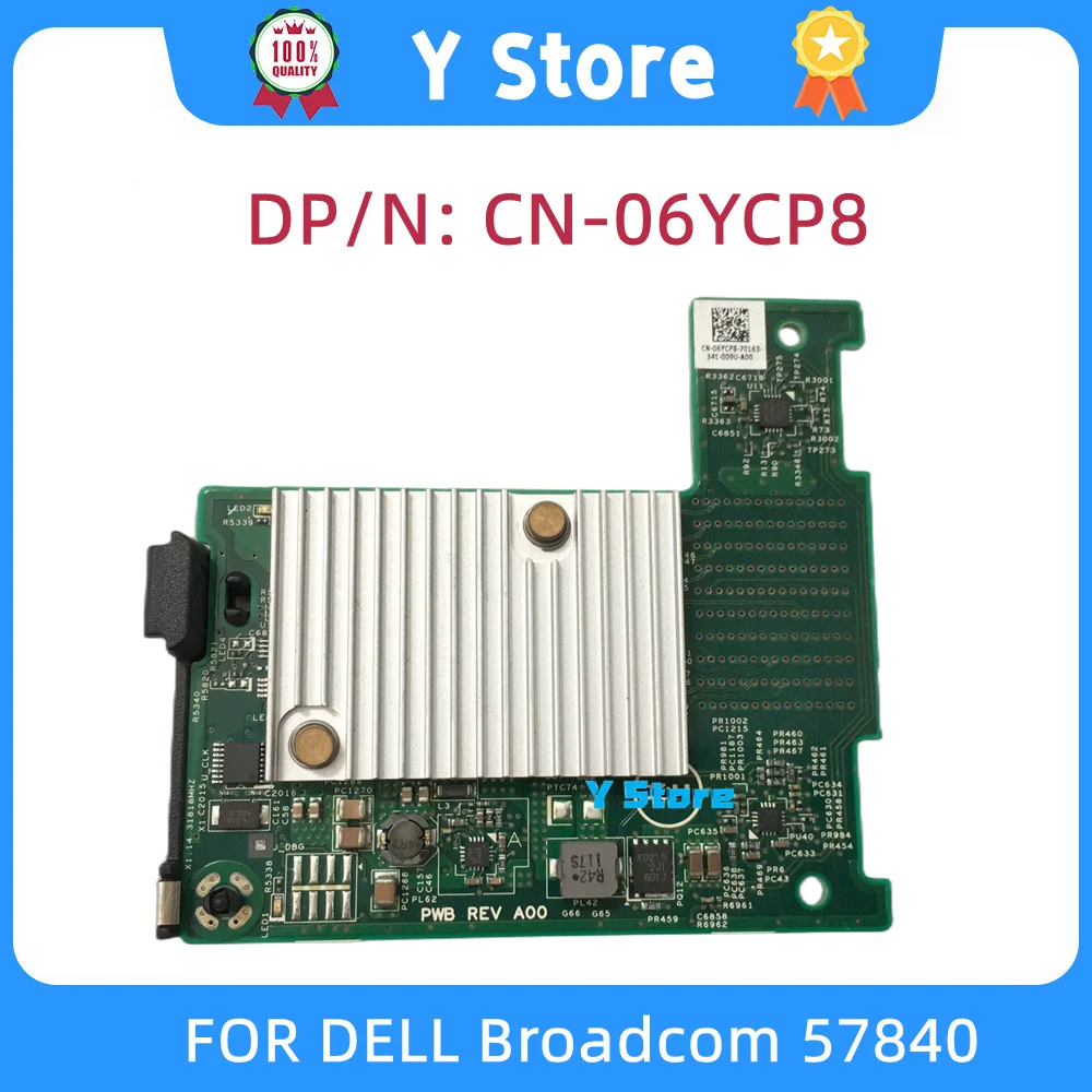 Loja para Dell Broadcom 57840 kr 10gb Convergiu Mezanino M520 M620 Cartão de Fibra Vrtx 6ycp8 06ycp8 03n9xx 3n9xx 100 Teste ok y