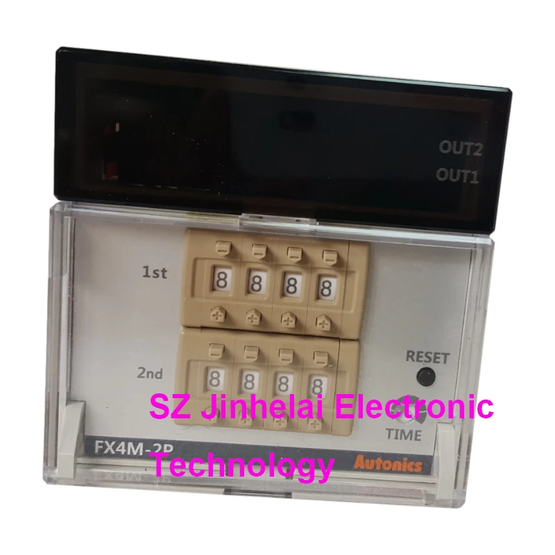 

New and Original FX4M-2P4 AUTONICS Count Relay Digit Electric Counter (Replace the old version FX4-2P) 100-240VAC