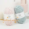 80g Soft Wool Polyester Blend Yarn，8MM Thick Worsted Hand Knitting Wool Thread， Skein for Making Sweater Scarf Hat High Quality 5