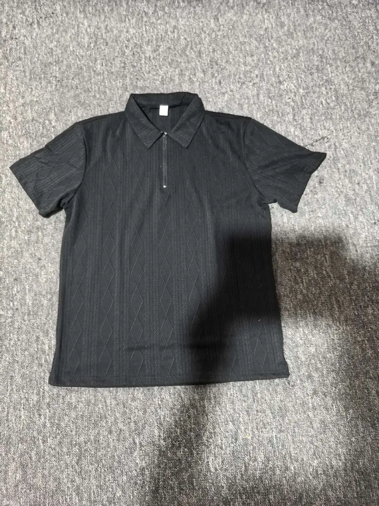 Knitted Polo Shirt – Men's Retro Summer Lapel Tee | Breathable Lightweight Top