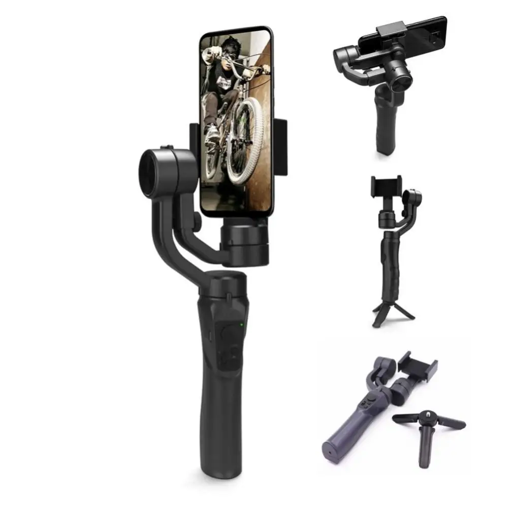 Bluetooth Gimbal Stabilizer Smartphone Gimbal Handheld For Action