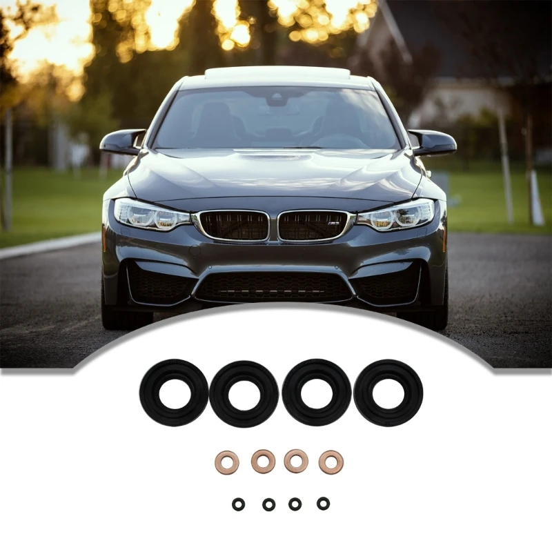 

Адаптер уплотнения топливной форсунки автомобиля + шайба + набор уплотнительных колец для 1760803 1745686 1378433