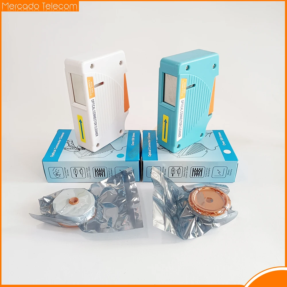 Fiber Optic Cleaner Toolkit 550times Cleaner Box And 800 Times Cleaning Pen SC/FC/ST Alcohol Bottle Cotton Swab FTTH Tool Set