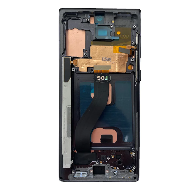 삼성 갤럭시 노트10 플러스용 OLED AMOLED 디스플레이 블랙 터치 패널 스크린 교체