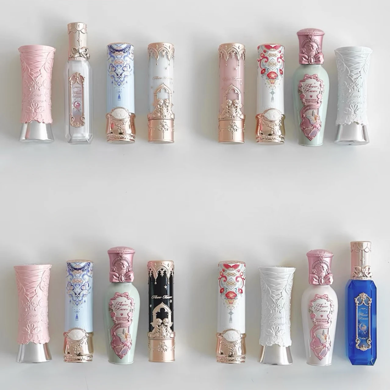 مجموعة ملمع شفاه فلاور نوز الكاملة زيت شفاه ملون ن...