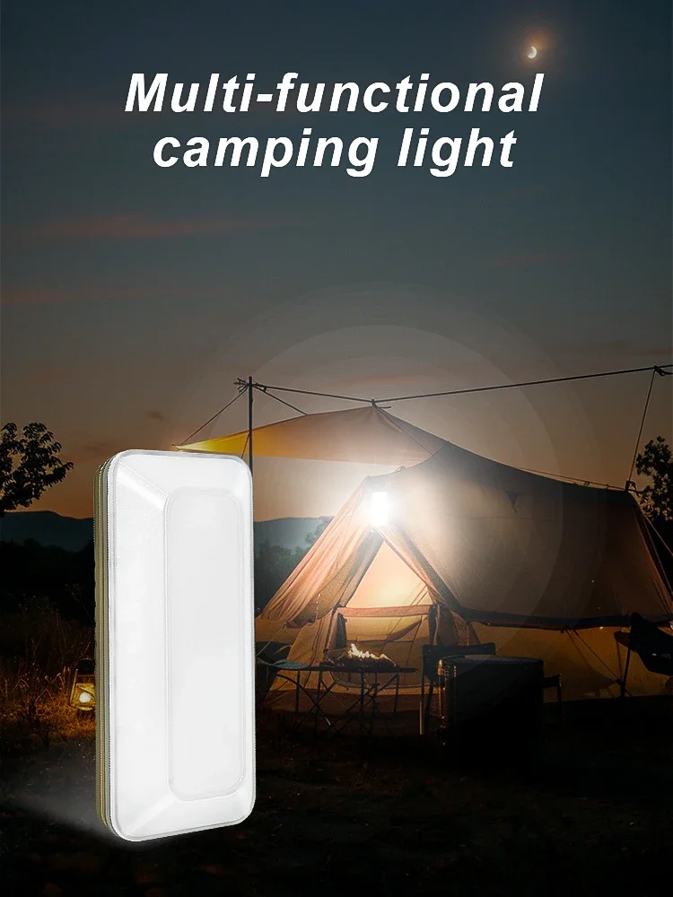1500LM Bright LED Camping Lantern Rechargeable Portable Emergency Night Light Waterproof Outdoor Tent Lamp for Camping Hiking Ca