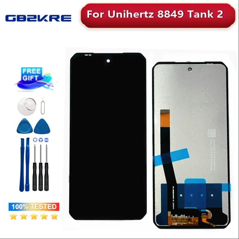 Nuovo Digitalizzatore Originale Da 6.79 Pollici Per Unihertz 8849 Tank 2 Tank 3 Cell Phone 2460*1080 Display Lcd Con Gruppo Touch Screen