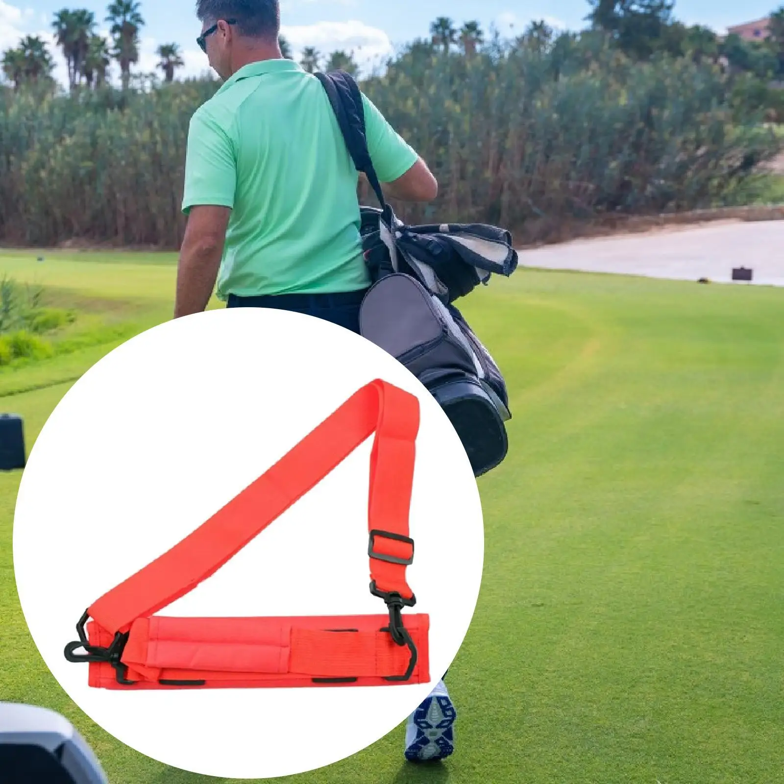 Golf Club Carry Bag Training Pouch with Handle Versatile Adults Storage Bag