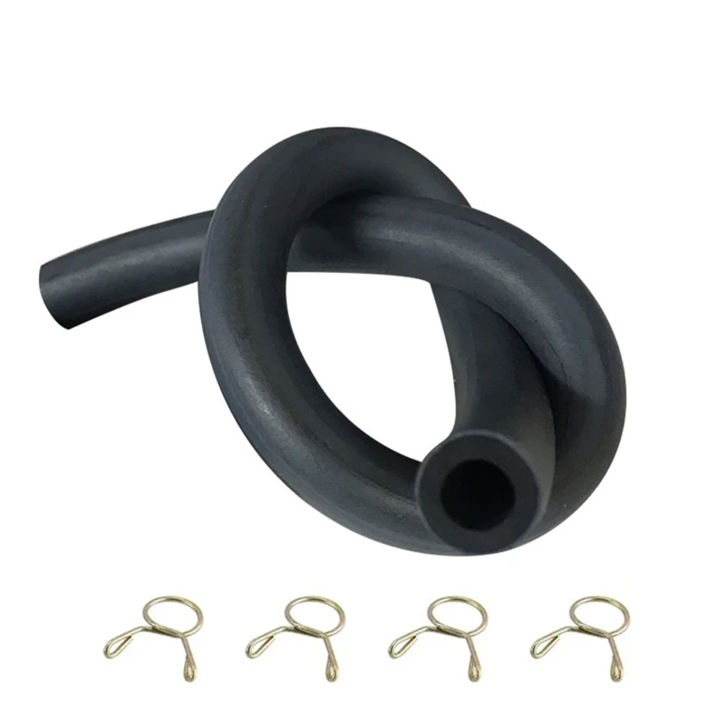 

Bike Scootor Rubber Tube Petrol Gas Oil Line Hose Pipe Tubing 50cm 4.5x8mm