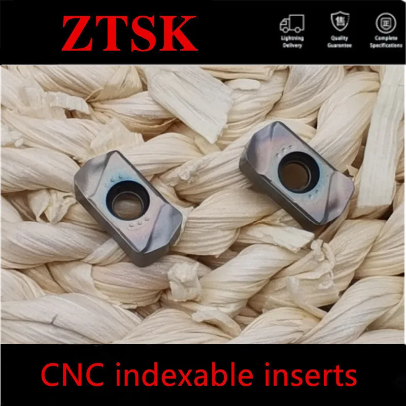 

10Pcs LNMU0303ZER Stainless steel milling insert, advanced dazzle color coating, stainless steel, steel processing