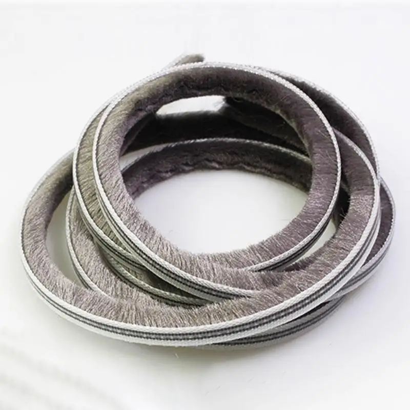 

1*Seal Strip(10m) Sliding Door Casement Draught Excluder Brush Pile Seal Strip Weatherstrip 5mm*8mm High Quality