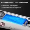 Wireless Hair Straightener Beard Comb for Women and Men 30W 4000mAh Automatic Brush Mini Magic Portable Cordless USB Charging 2