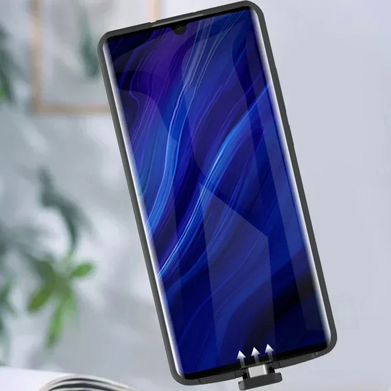 외부 백업 배터리 충전기 케이스, 화웨이 P30 프로용 보조배터리 충전 커버 케이스, 6500 mAh, 6800mAh