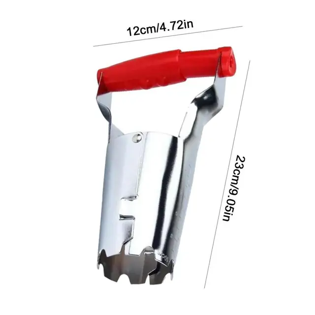 Virághagymás Ültetvényes Kerti Mezőgazdasági Transzplantációs Szerszám Vas Palántaátültetés Transzplanting Farm Megvalósítása A Fogantyúkert Vetőmag Eszközzel - Image 6