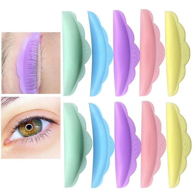 New 5 Pair Eyelash Lifting Kit Silicone Pad Eye Lash Perm Pads Eyelashes  Extension Accessories 3d Eyelash Curler Tools - Eyelash & Eyebrow Styling  Products - AliExpress