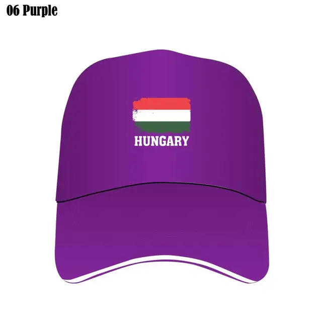 Hungary Flag Bill Hats Hungarian Soccer Football Team Jersey Hot 2022 Summer Men'S Custom Hat Fashion Summer Mesh 1