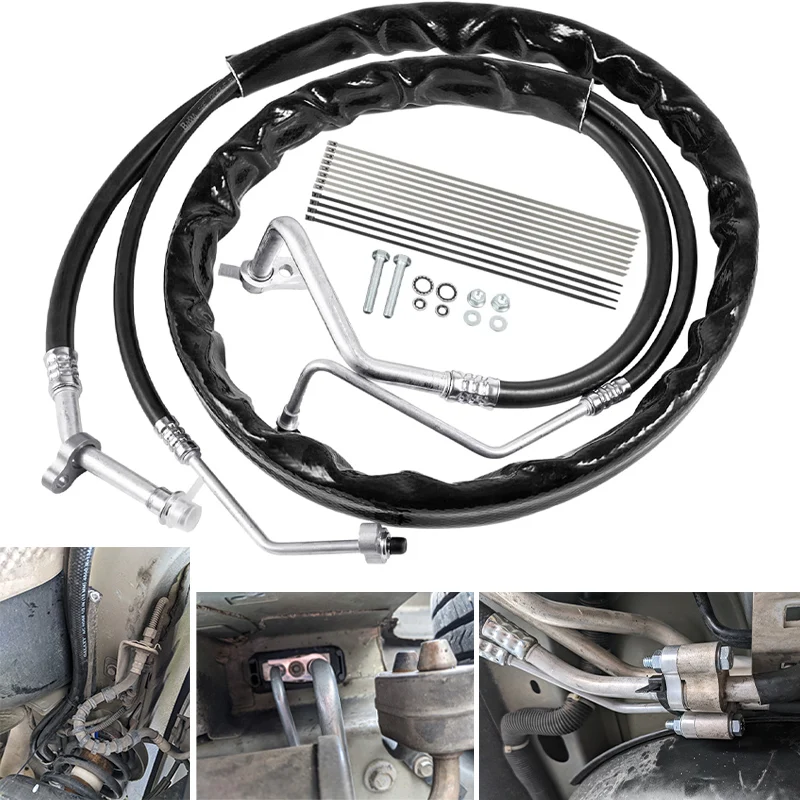 Fit for Rear AC Line Set Air Conditioning Hoses C68100 2012- Dodge Caravan、Grand Caravan、Chrysler -Country and Town Minivans