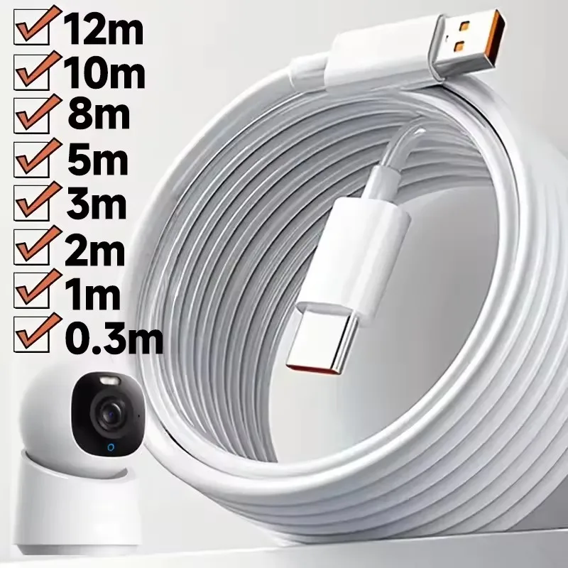 รูปสินค้า สายเชื่อมต่อ USB-C ยาวพิเศษ 10 เมตร สำหรับอุปกรณ์อิเล็กทรอนิกส์ทุกชนิด