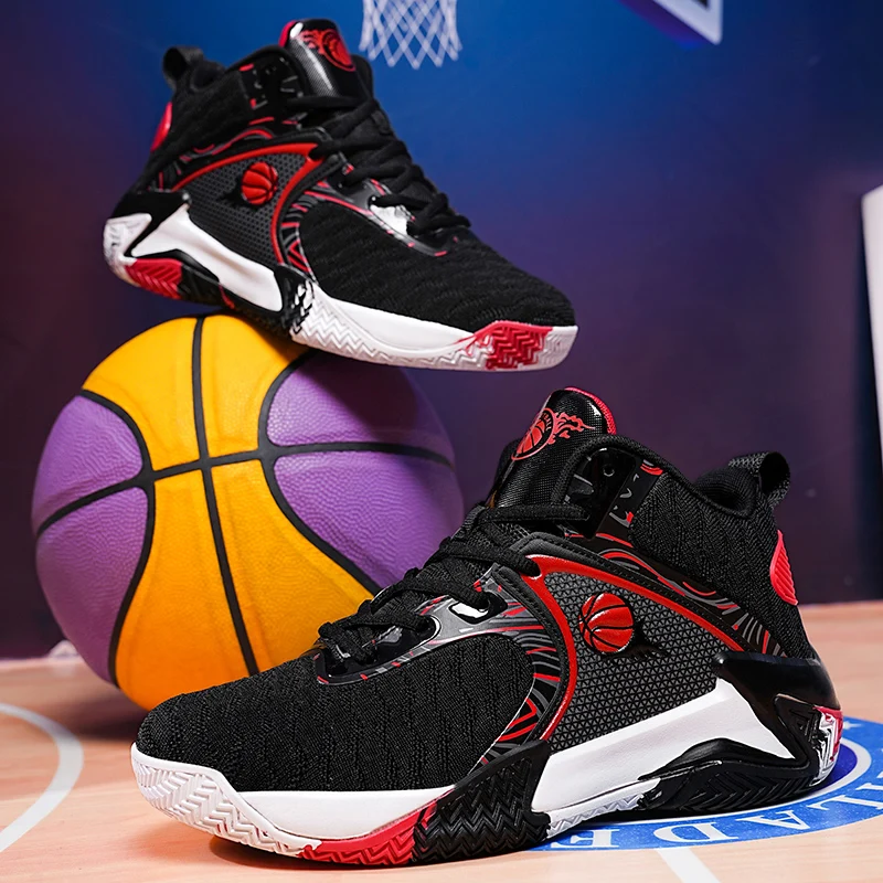 2024 Men Basketball Shoes Breathable Outdoor Sports Shoes Gym Training Basketball Sneakers Men Designer Sneaker Big Size 48 2