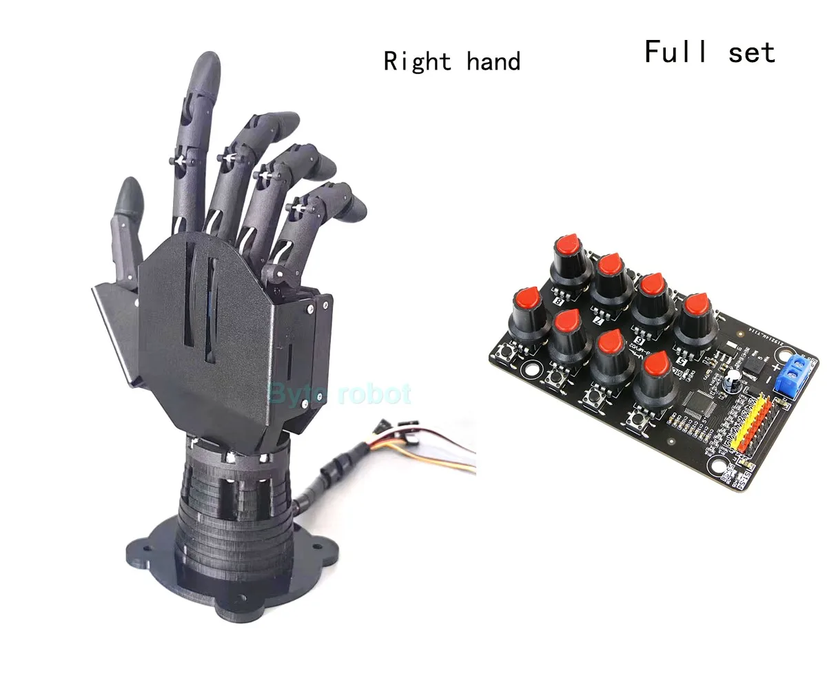 6 Dof Robot Hand with Five Fingers Servo Control Left Right Bionic