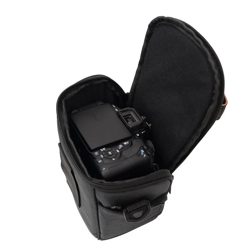 Borsa per Fotocamera SLR, Borsa per Fotocamera Digitale, Borsa per Attrezzatura Fotografica Impermeabile per Fotocamere Mirrorless Nikon e Canon - immagine 6
