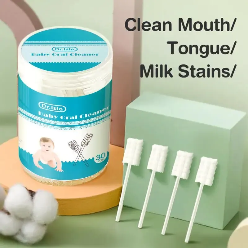 Baby Oral Cleaning Stick 30/60pcs for Newborn Oral Care baby oral cleaner