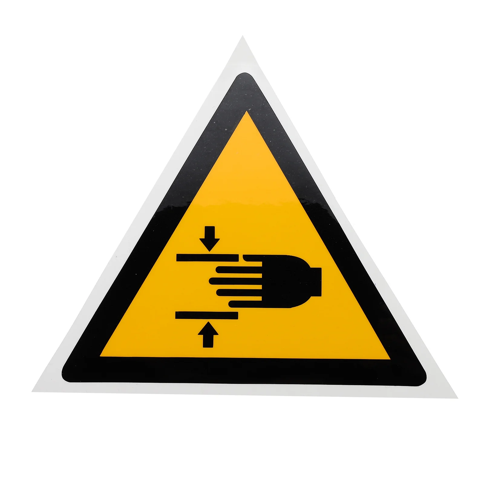 

Bumper Sticker Watch Out for The Pinch Sign Hand Crushing Equipment Decals Applique