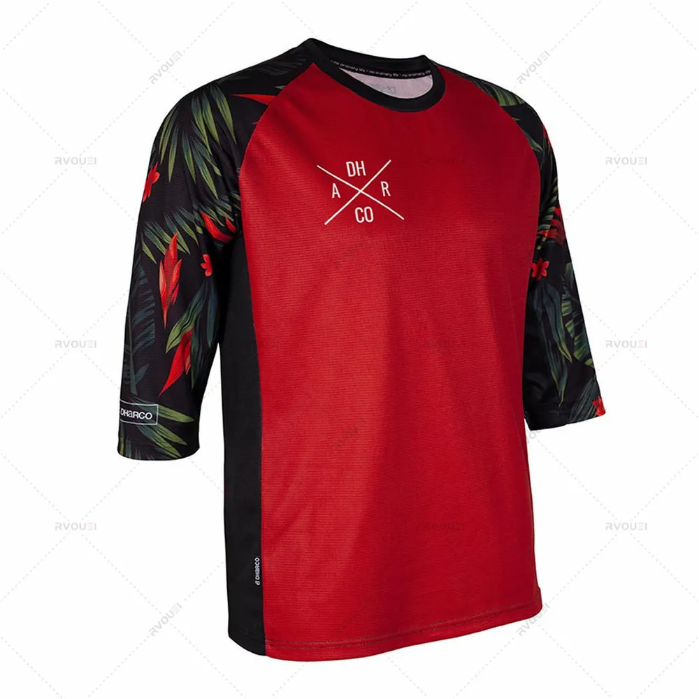 UGLY FROG MTB Motocross Jersey Herren  Atmungsaktives Mountainbike Trikot  Mit Reflektoren