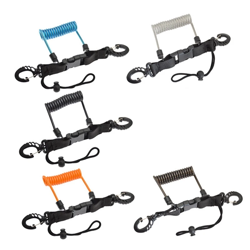 

Diving Spiral Rope Camera Cover Rope Anti Loss Spring Rope Camera Rope Underwater Coil Lanyard Camera Anti-Lost