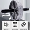 Abdominal Wheel Strong Load Bearing Non-slip Roller Strengthen Muscle Exercise Equipment Fitness Training Home Use Silent 6