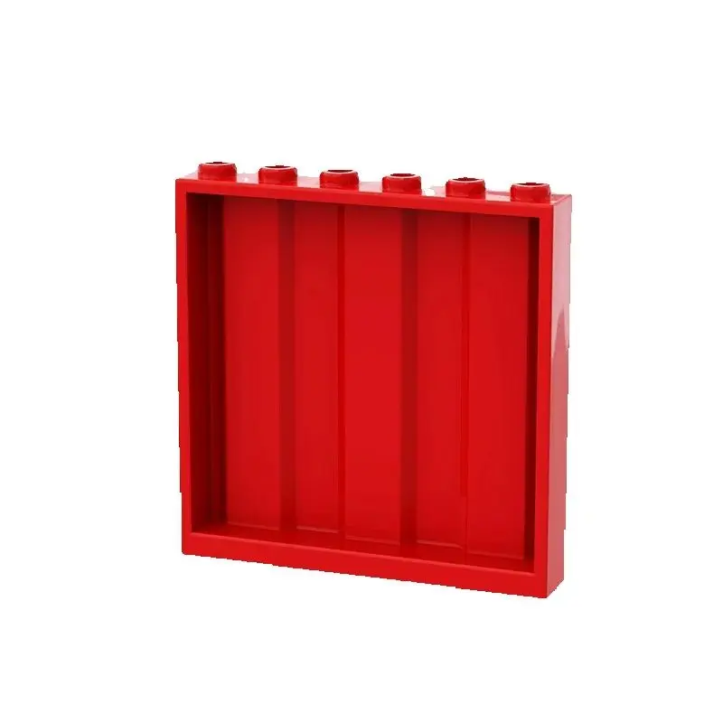 10 Stück Kompatible 23405 MOC Wandsteine 1X6X5 DIY Enlighten Block DIY Bauteile Lehrreiche Kreative Plastikspielzeuge