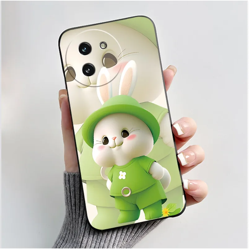 Stylish Black Love Shockproof Silicone Phone Case