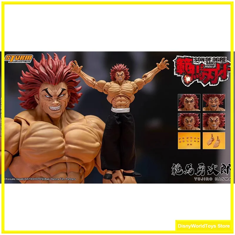 

100% Original Storm Toys SON OF OGRE BAKI HANMA YUJIRO HANMA In Stock Anime Action Collection Figures Model Toys