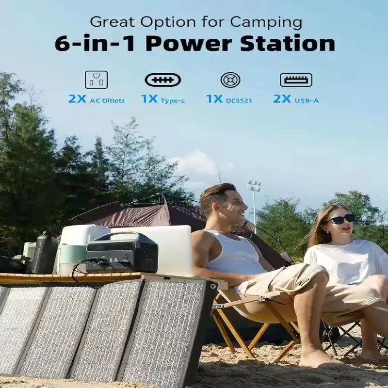 Solar Generator in Use