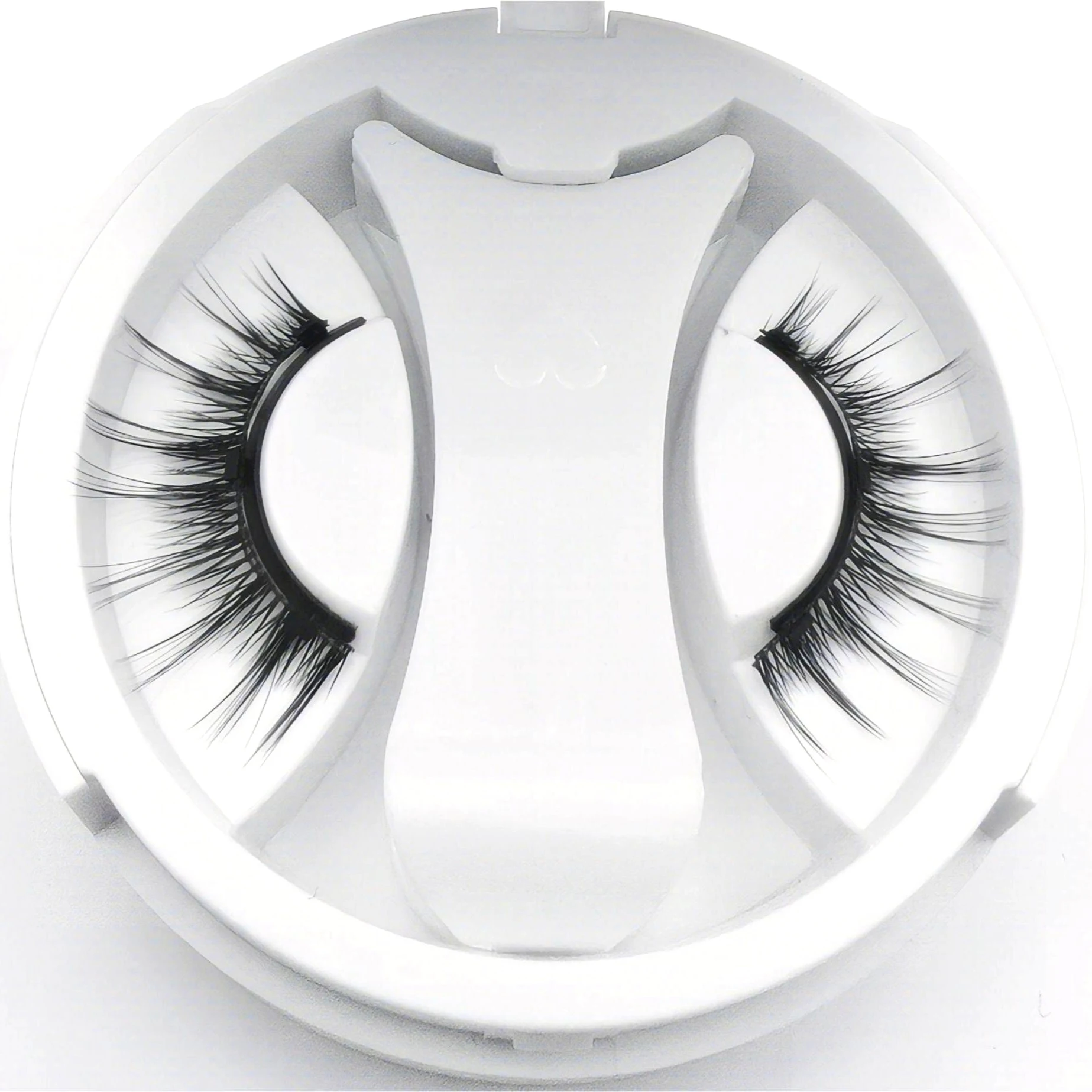 3D Natural Magnetic Eyelashes With 3 Magnetic Lashes Applicater Handmade False Gift Reusable Support Magnet fake eyelashes