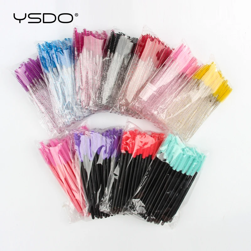 Crystal Eyelashes Brush Makeup Tool for Professional Beauty
