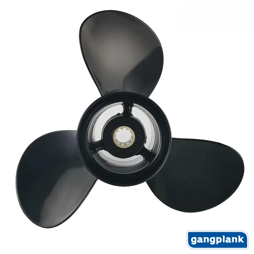 For Mercury 25-30HP Aluminum Alloy Propeller Marine Outboard Propeller 9.9X9 9.9X10 9.9X11 9.9X12 9.9X13 9.9X14 10 Tooth