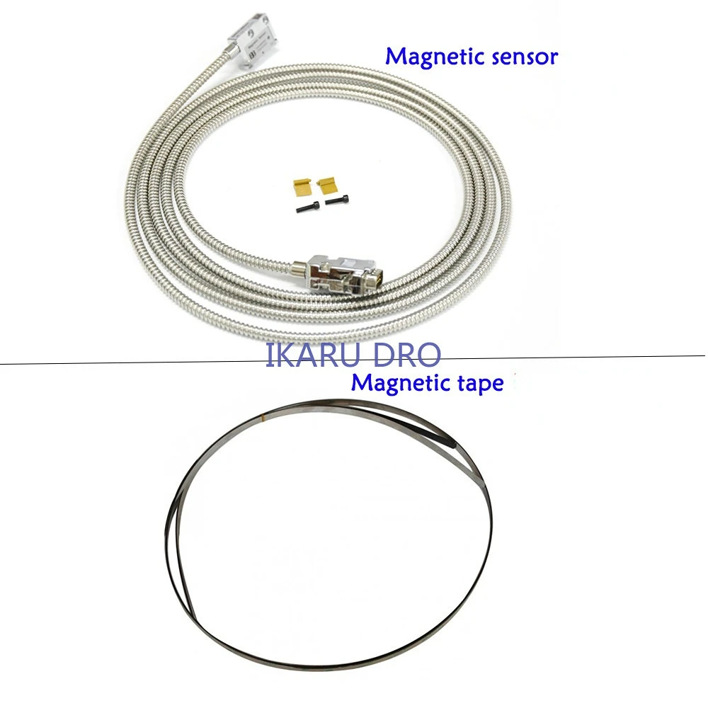 고정밀 밀링 선반 DRO 자기 스케일 센서 5V 0.005mm 5um 인코더 자석 스케일 TTL 선반 나무 돌 기계
