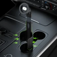 2 In 1 Height-adjustable Car Cup Mount Holder 360° Rotation Extra-strong Magnetic Car Phone Holder For Iphone17/16 Samsung S26 1