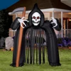 10FT Large Size Halloween Inflatable Grim Reaper Archway with LED Lights Blow Up Outdoor Decoration for Home Party Yard Lawn 1
